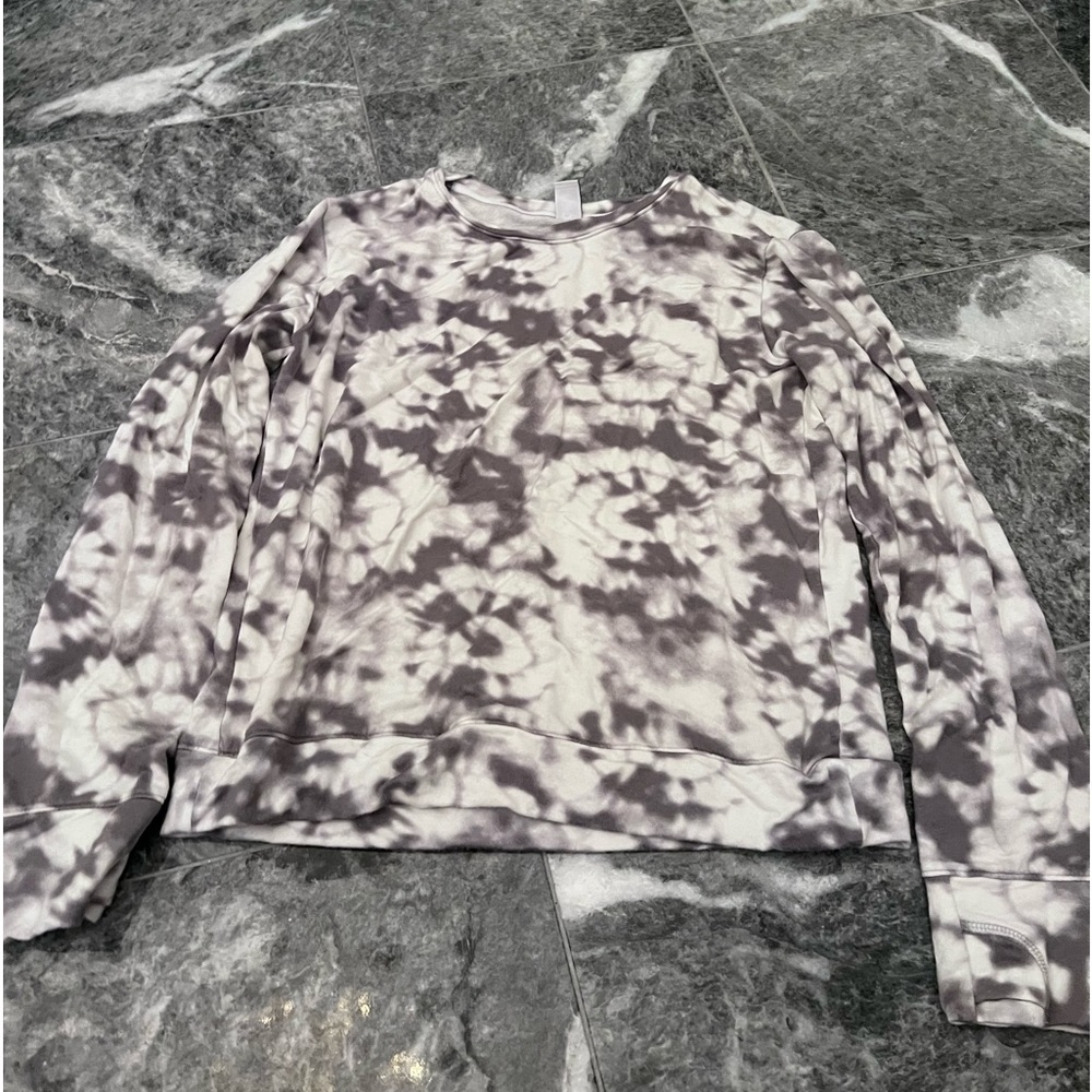 athleta girl - tie dye crewneck sweatshirt